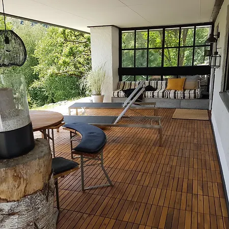 Apartmán Exklusiver Souterrain - Zentral, Ruhig Mit Grosser Terrasse, Bergblick Und Privaten Sauna Zzgl Immenstadt im Allgäu