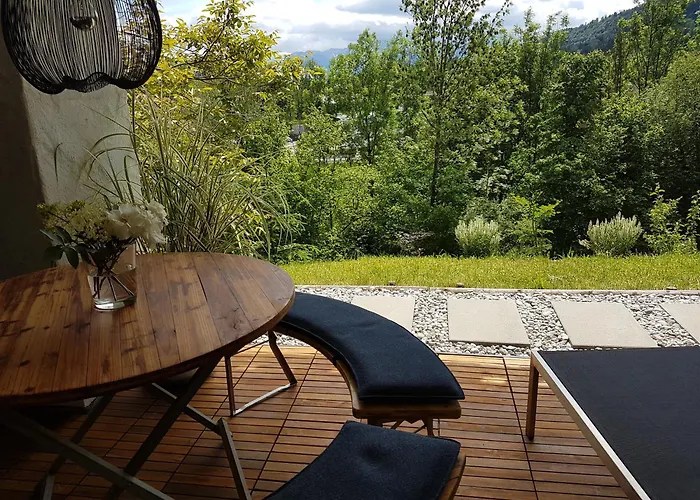 Exklusiver Souterrain - Zentral, Ruhig Mit Grosser Terrasse, Bergblick Und Privaten Sauna Zzgl Immenstadt im Allgäu