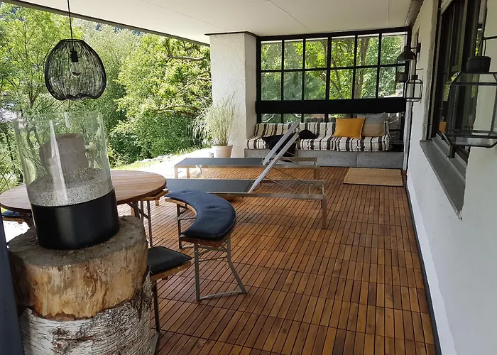 דירה Exklusiver Souterrain - Zentral, Ruhig Mit Grosser Terrasse, Bergblick Und Privaten Sauna Zzgl Immenstadt im Allgäu