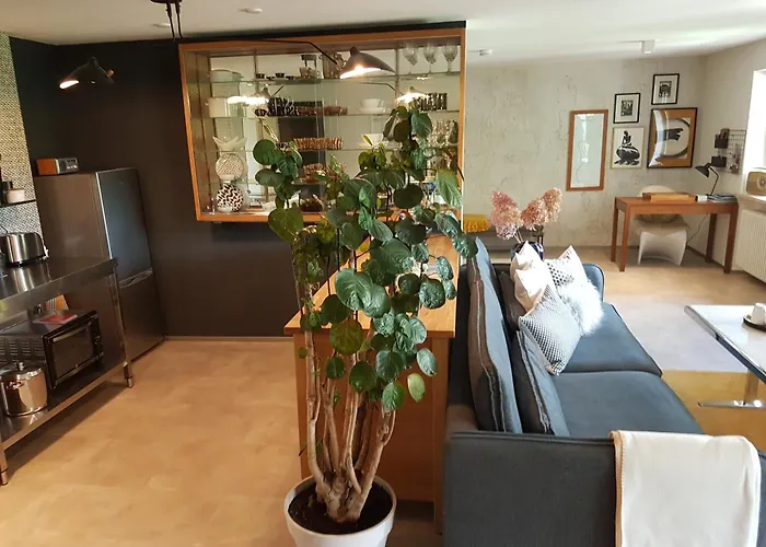 Exklusiver Souterrain - Zentral, Ruhig Mit Grosser Terrasse, Bergblick Und Privaten Sauna Zzgl Apartmán